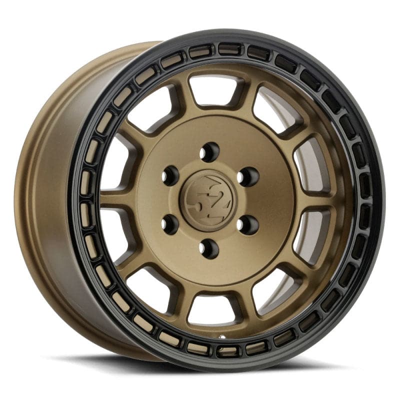 quince52 Traverse HD 17x8,5 6x139,7 0 mm ET 106,2 mm Rueda de bronce con bloque de orificio central (fftRHDBB-178569-00)