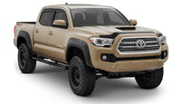 Bushwacker 16-18 Toyota Tacoma Pocket Style Flares 4 piezas 60.5/73.7 pulgadas cama - Negro