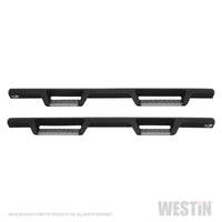 Westin 05-20 Toyota Tacoma Double Cab HDX Barras de paso Nerf de acero inoxidable, color negro texturizado