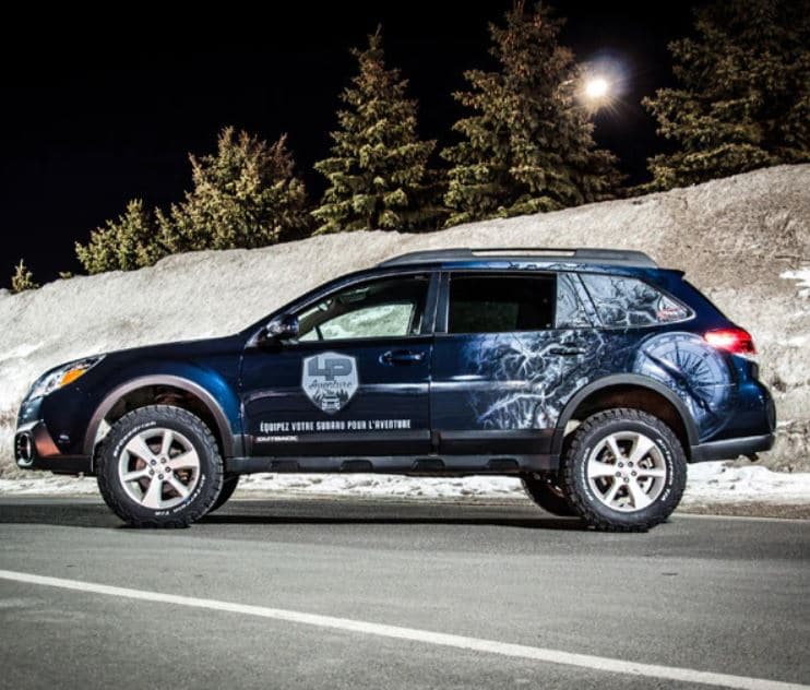 LP Aventure 10-14 Subaru Outback 2in Lift Kit - Powder Coated