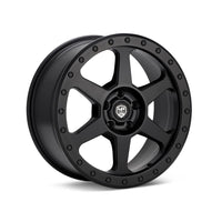 LP Aventure LP3 18x8 5-112 ET38 Matte Black Wheel