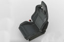 RECARO Black Leather Cross Sportster CS w/Heat Driver Seat