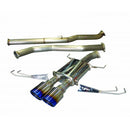 Injen 3in SS Cat-Back Exhaust w/ Dual Burnt Titanium Tips