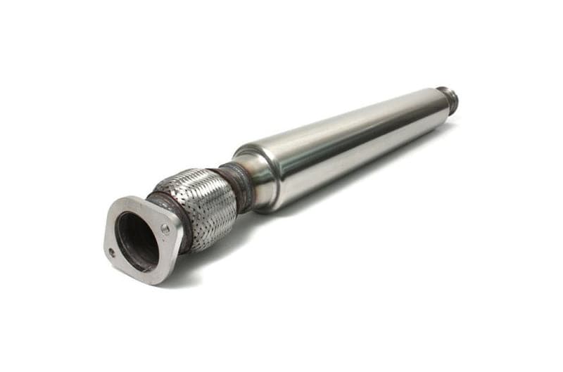 2.5in Catback Exhaust Dual Tip 304SS w/Resonator - Brushed