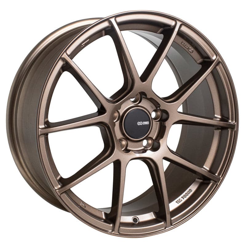 Enkei TS-V 18x9.5 5x114.3 38mm Offset 72.6mm Bore Bronze Wheel (522-895-6538ZP)