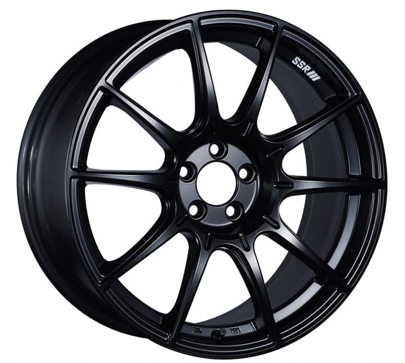 SSR GTX01 18x9.5 5x100 40mm Offset Flat Black Wheel FRS / BRZ