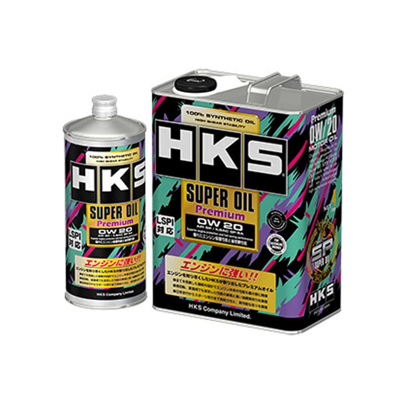 HKS SUPER ACEITE Premium API SP/ILSAC GF-6A 0W20 4L (52001-AK148)