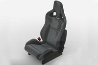 RECARO Black Leather Cross Sportster CS w/Heat Driver Seat