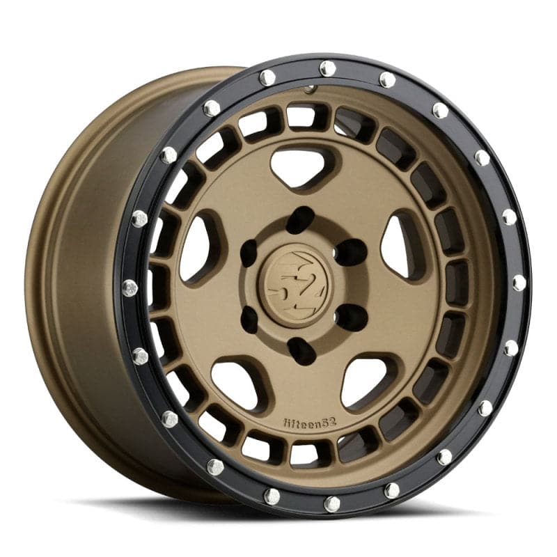 quince52 Turbomac HD 17x8.5 6x135 0 mm ET 87.1 mm Rueda de bronce con bloque de orificio central (THDBB-178565-00)