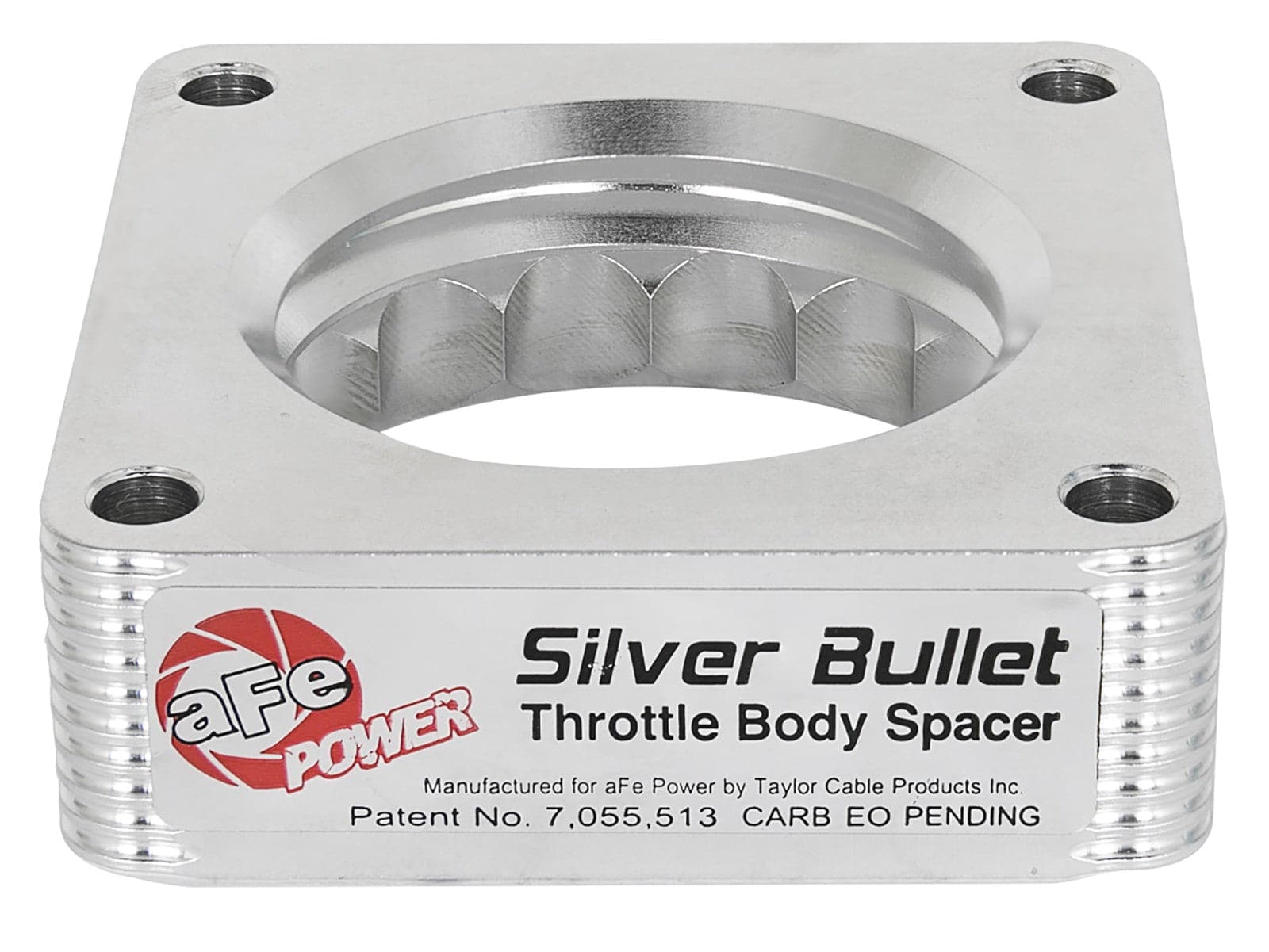 Espaciador del cuerpo del acelerador aFe Silver Bullet 03-06 Nissan 350Z V6 3.5L-VQ35DE (46-36008)