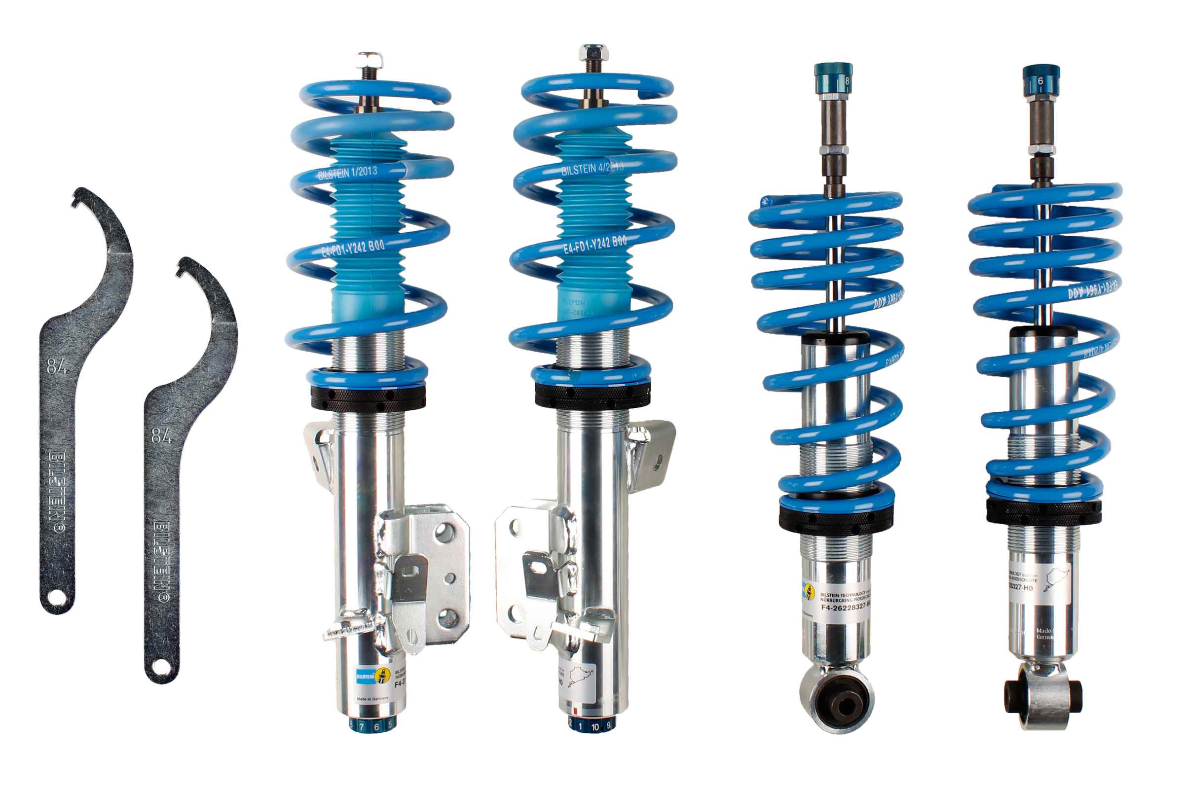 Bilstein B16 PSS10 09-11 Scion FR-S/ 06-12 Subaru BRZ Kit de suspensión de rendimiento delantero y trasero (48-228299)