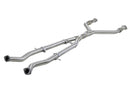 aFe Takeda Sistema de escape con tubo en Y 304 SS de 2,5 a 3 pulgadas 16-18 Infiniti Q50/Q60 V6-3.0L (tt)