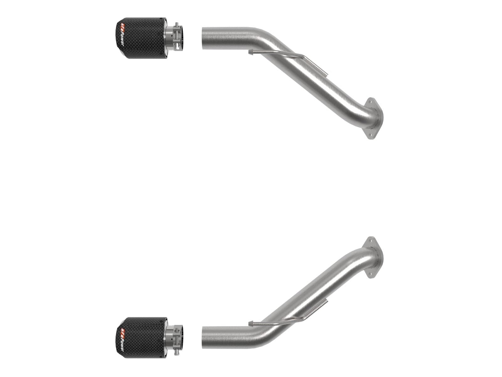 aFe 2023+ Nissan Z V6-3.0L (tt)Takeda Stainless Steel Axle-Back Exhaust System w/ Carbon Fiber Tip (49-36137-C)