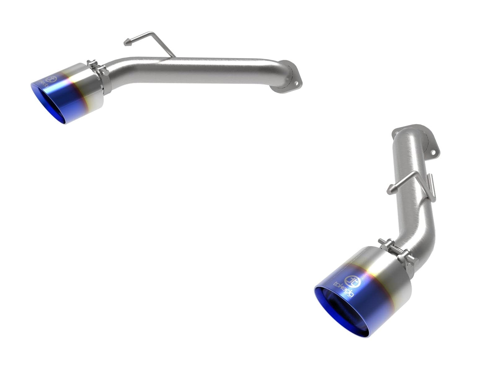 aFe 2023+ Nissan Z V6-3.0L (tt) Takeda Stainless Steel Axle-Back Exhaust System w/ Blue Flame Tip (49-36137-L)