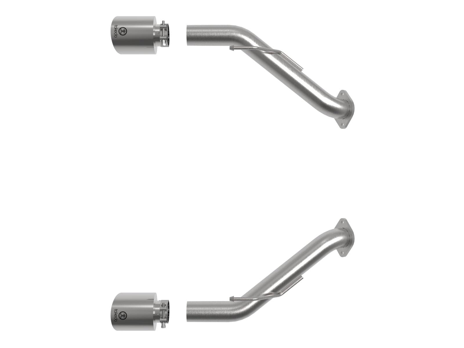 aFe 2023+ Nissan Z V6-3.0L (tt) Takeda Stainless Steel Axle-Back Exhaust System w/ Polished Tip (49-36137-P)