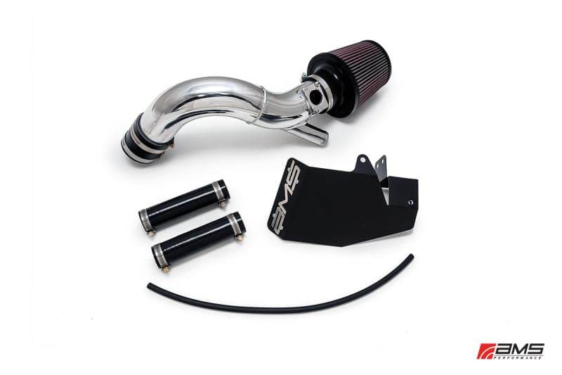 AMS Performance 08-15 Mitsubishi EVO X Replacement Intake Pipe w/MAF Housing & Bungs - Polished (AMS.04.08.0002-1)