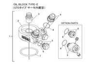 GReddy Oil Cooler Sandwich Plate