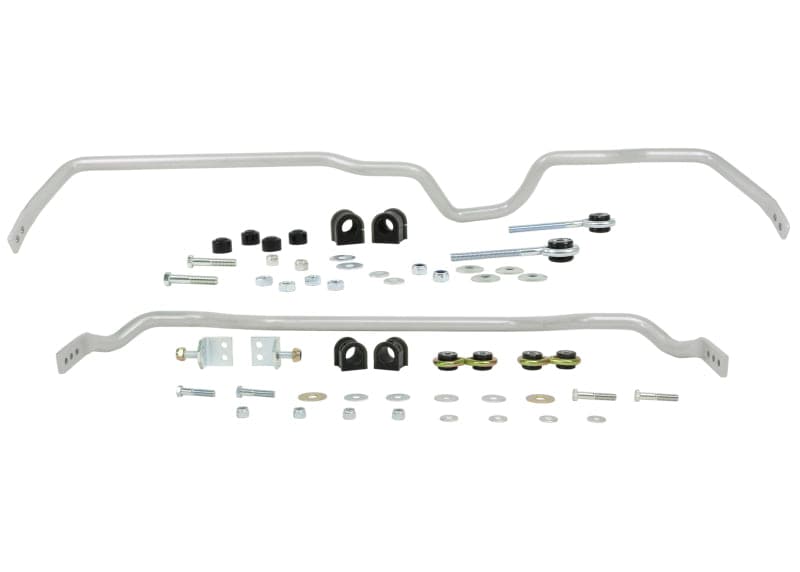 Whiteline 89-94 Nissan 240SX Kit de barra estabilizadora delantera y trasera (BNK004M)