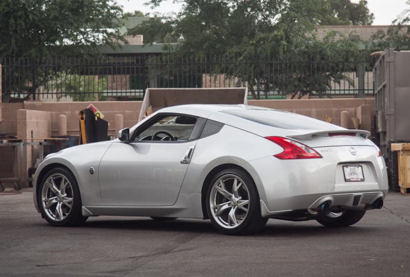 AP 09+ Nissan 370Z Catback Titanium Tips Exhaust