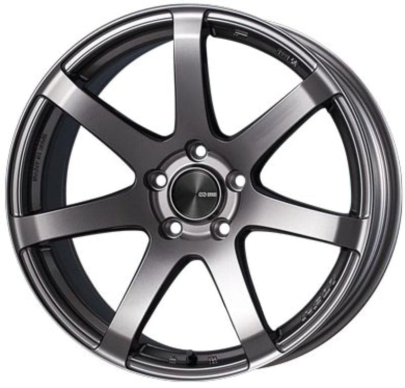 Rueda Enkei PF07 18x9,5 5x114,3 40 mm con desplazamiento en plata oscura (490-895-6540DS)