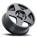 quince52 Tarmac 17x7.5 4x108 42mm ET 63.4mm Rueda negra de asfalto con orificio central (TARAB-77548+42)