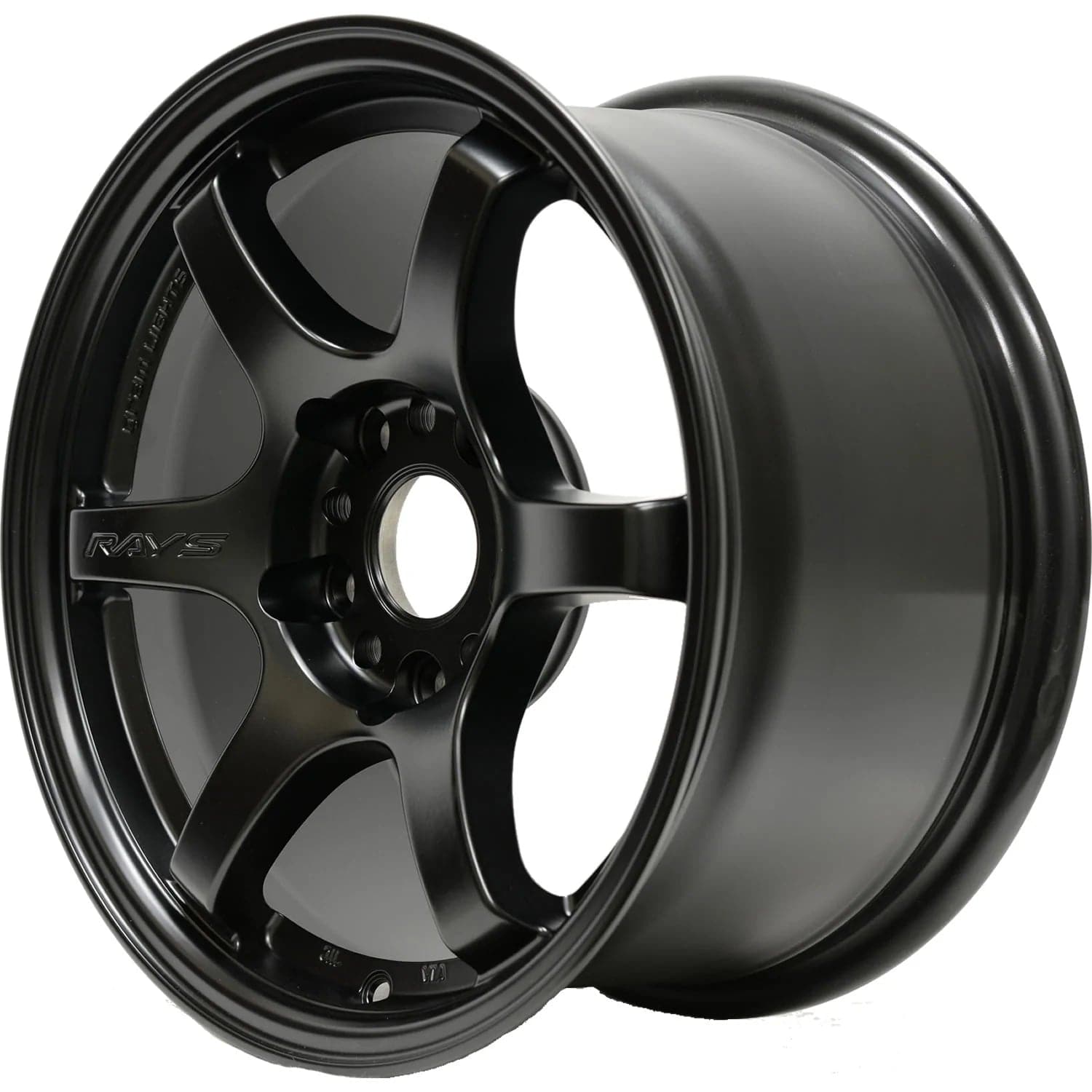 Gram Lights 57DR 15X8.0 +28 4-100 SEMI GLOSS BLACK (Honda Civic / Integra)