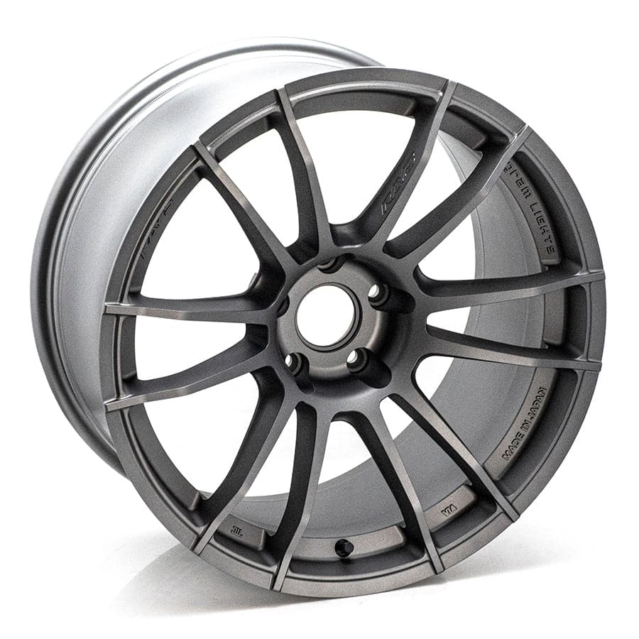 Gram Lights 57XR 18x9.5 +38 5-114.3 Rueda de grafito mate