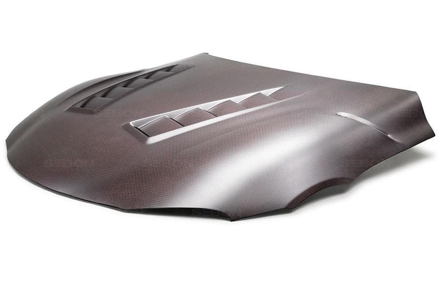 Seibon 2020+ Toyota Supra GR A90 TS-Style Red Dry Carbon Hood (seiHD20TYSUP-TS-DRY-RC)