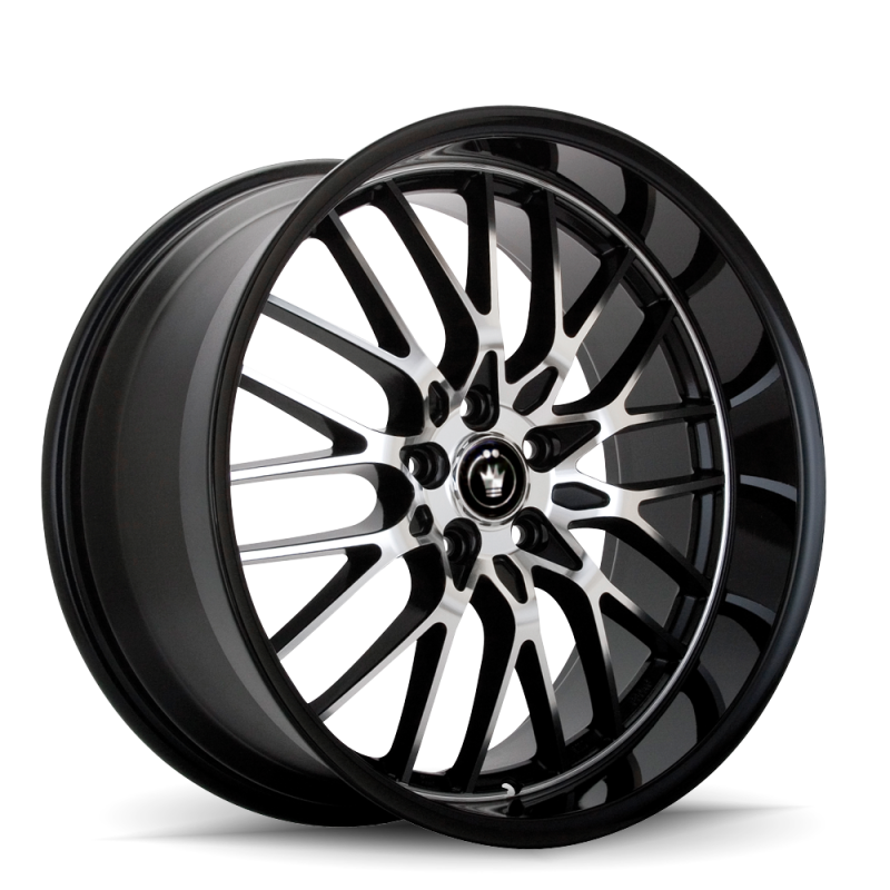 Konig Lace 17x7 10x110/115 ET40 Negro/Radio Machine