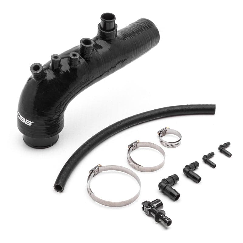 Cobb 08-14 Subaru WRX / 05-09 Outback XT y Legacy GT Turbo Inlet V2 - Negro sigiloso (724450)