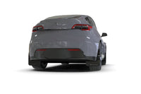 Rally Armor 20-23 Tesla Model Y Black Mud Flap - Metallic Black Logo