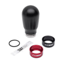 Cobb Subaru 6-Speed Tall Weighted COBB Knob - Black (Incl. Both Red + Blk Collars)