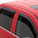 AVS 16-18 Toyota Tacoma Double Cab Ventvisor Deflectores de ventana de montaje exterior 4 piezas - Humo