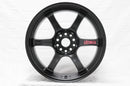 Gram Lights 57DR 18x8.5 +37 5x100 RUEDA NEGRA SEMI BRILLANTE