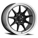 Konig Countergram 15x9 4x100 ET35 Negro Mate / Labio Mecanizado Mate