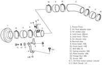 HKS Racing Suction Intake for Subaru EJ STi 2015+