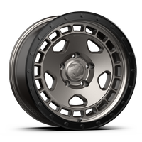 quince52 Turbomac HD 17x8.5 5x127 0 mm ET 71.5 mm Rueda gris magnesio con orificio central (THDMG-178557-00)