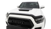 AVS 16-18 Toyota Tacoma High Profile Bugflector II Hood Shield - Smoke