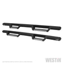 Westin 05-20 Toyota Tacoma Double Cab HDX Barras de paso Nerf de acero inoxidable, color negro texturizado