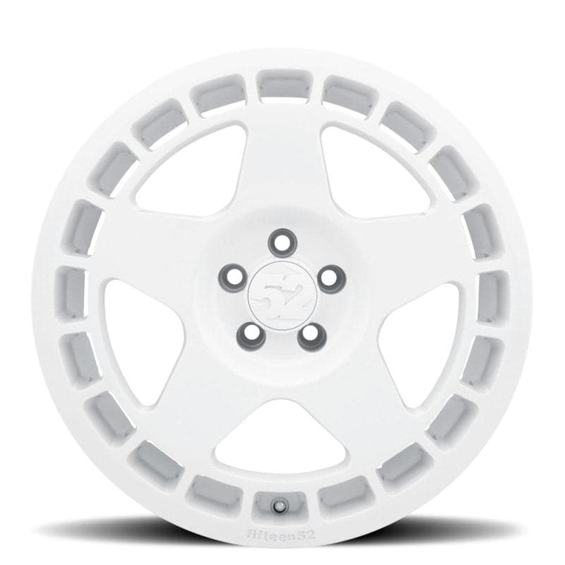 fifteen52 Turbomac 18x8.5 5x108 42mm ET 63.4mm Center Bore Rally White Wheel (TURRW-88558+42)