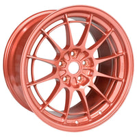 Enkei NT03+M 18x9.5 5x114.3 40mm Offset 72.6mm Bore Orange Wheel