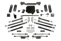 Fabtech 2020 Jeep Gladiator JT 6 Cyl 4WD Sistema de orugas de 3 pulgadas con amortiguadores DL 2.25 Resi