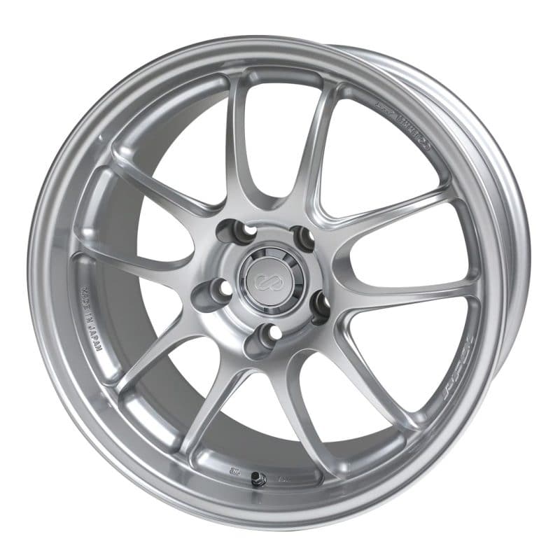 Enkei PF01 15x7 4x100  41mm Offset Silver Wheel