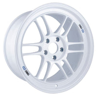 Enkei RPF1 18x9.5 5x114.3 +38mm Offset 73mm Center Bore Vanquish White Wheel