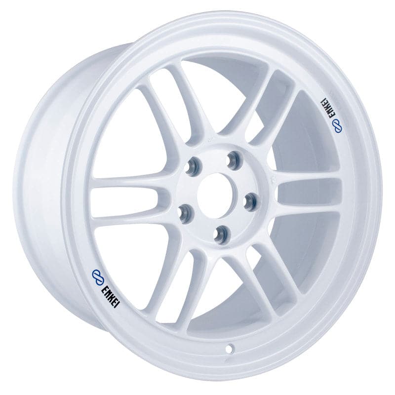 Enkei RPF1 18x9.5 5x114.3 +38mm Offset 73mm Diámetro central Rueda blanca Vanquish