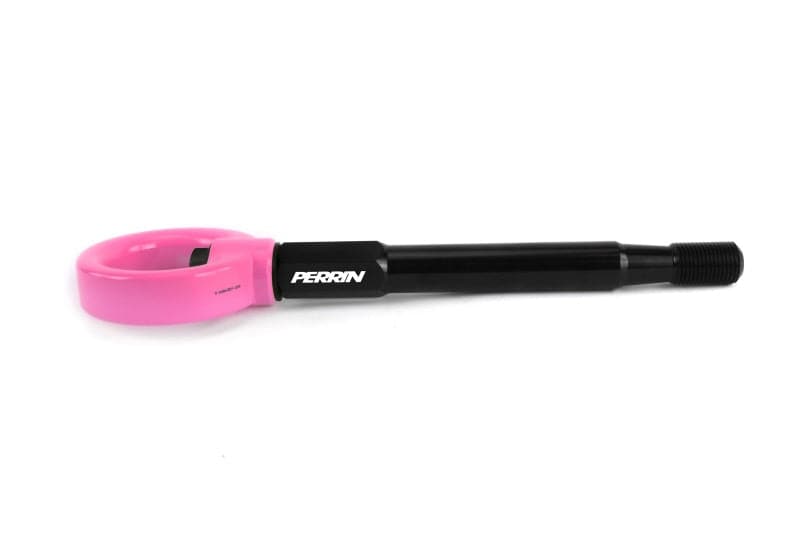 Perrin 2022 Subaru WRX / 18-21 Crosstrek / 14-21 Forester Kit de gancho de remolque (delantero) - Hyper Pink (PSP-BDY-237HP)