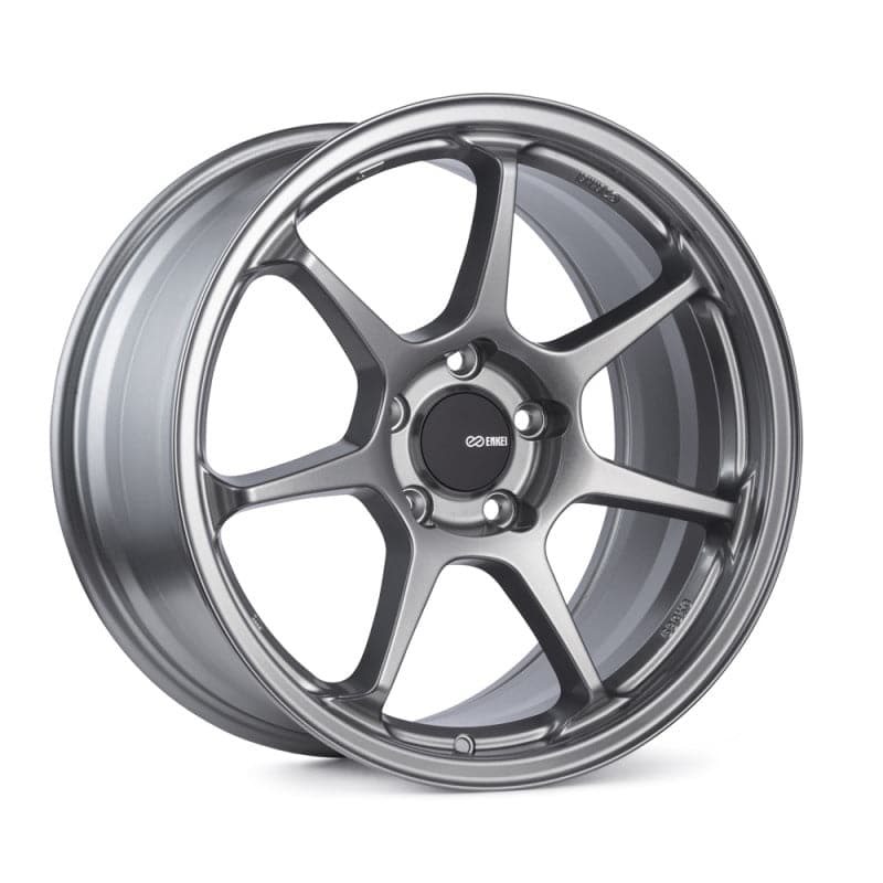 Rueda Enkei TS-7 18x8,5 5x114,3 45 mm con compensación y diámetro de 72,6 mm, color gris tormenta (535-885-6545GR)