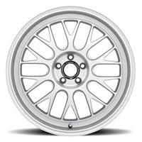 quince52 Holeshot RSR 19x9 5x108 45 mm ET 63,4 mm Rueda plateada radiante con orificio central