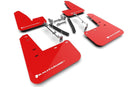 Rally Armor 2023+ Toyota GR Corolla Red UR Mud Flap w/ White Logo