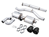 AWE Subaru BRZ/ Toyota GR86/ Toyota 86 Touring Edition Cat-Back Exhaust- Diamond Black Tips